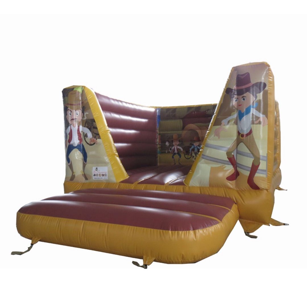 Wilder Westen Hüpfburg mit Cowboys mieten