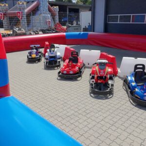 Verkauf: 5 Minicar / Minicars mit Fahrbahn Umrandung (GEBRAUCHT)