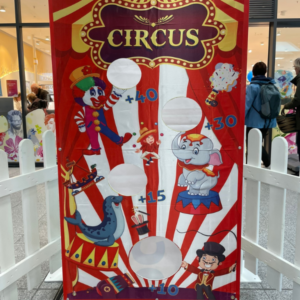 Säckchenwerfen Spiel - Zirkus