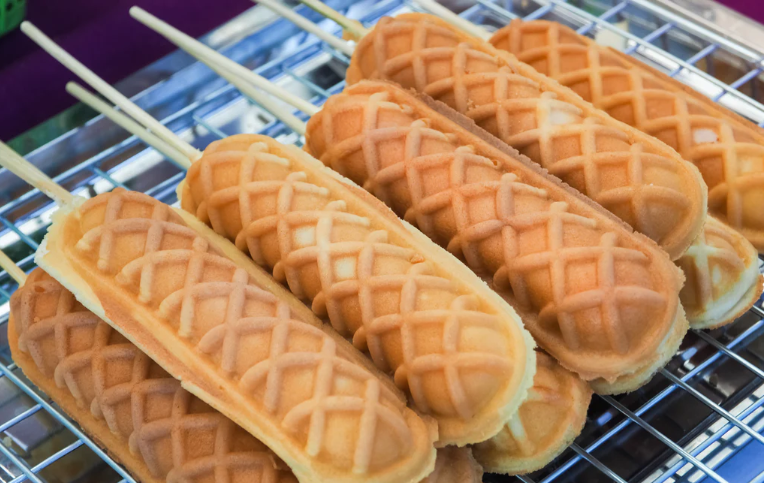 Waffeln am Stiel / Waffelzutaten