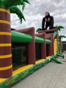 Hüpfburg Multiplay Jungle-Track - 17,2 x 3,7 m - Höhe 8,0 m