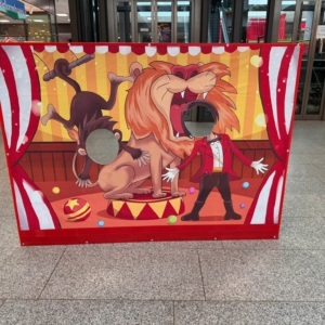 Guckloch Fotowände - Zirkus